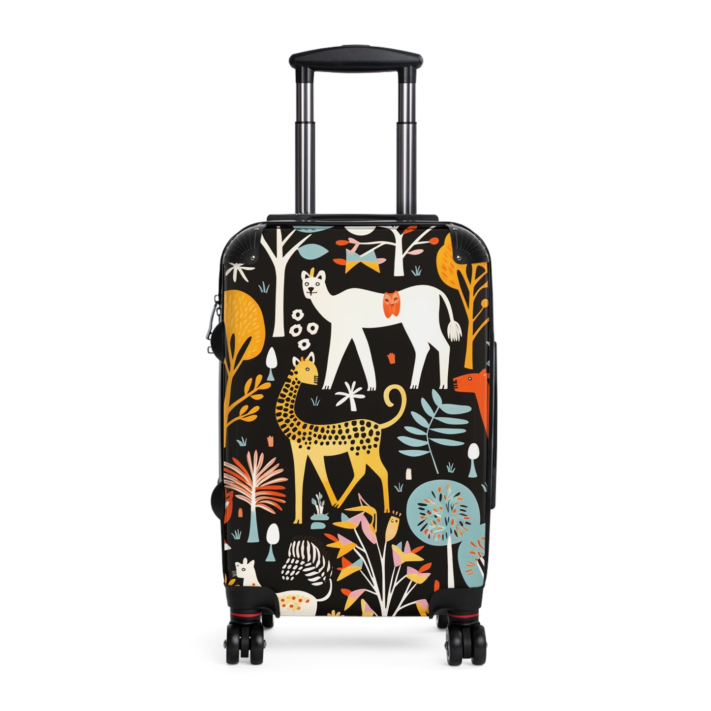Mary Blair Inspired African Wildlife Design Hardshell Suitcase
