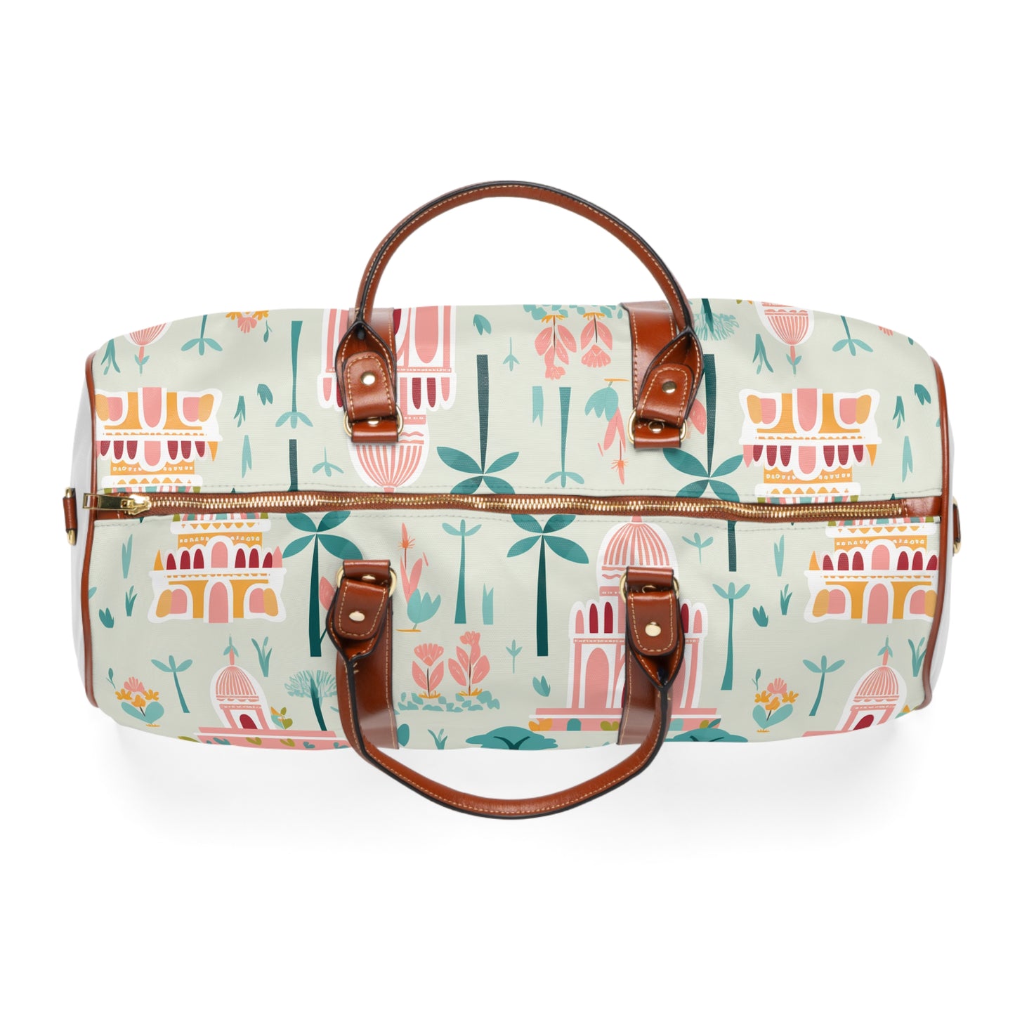 Far Off Lands Waterproof Travel Bag