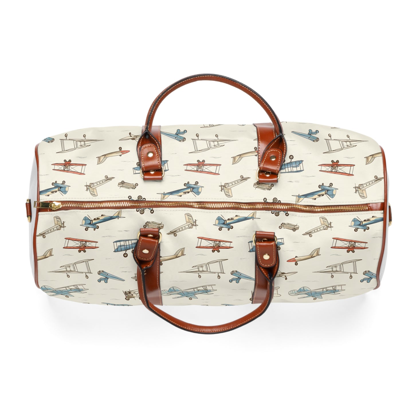 Flying Machines Design Waterproof Travel Bag