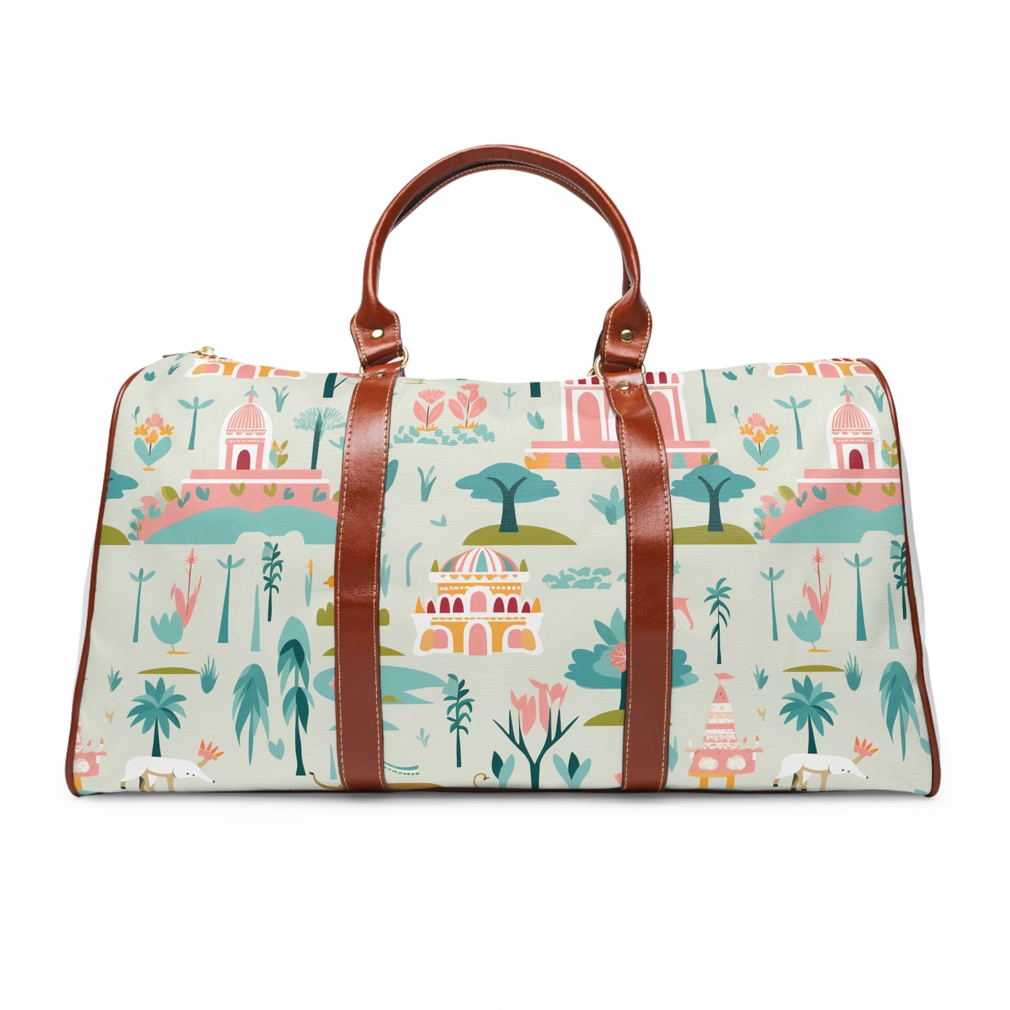 Far Off Lands Waterproof Travel Bag