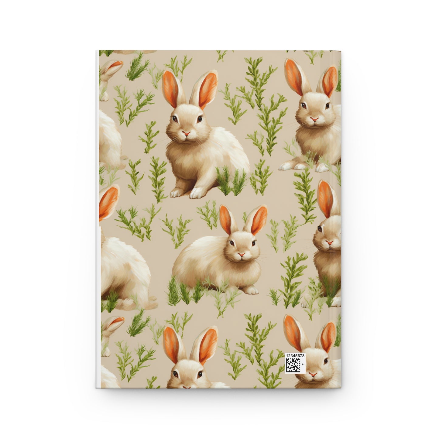 Playful Bunnies Hard Cover Journal