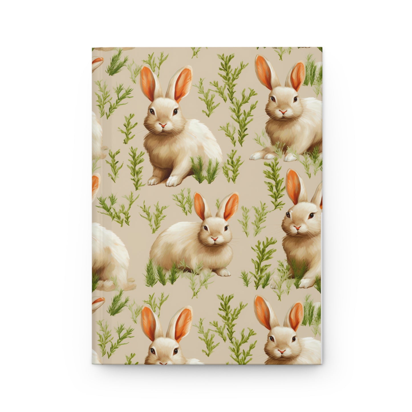 Playful Bunnies Hard Cover Journal