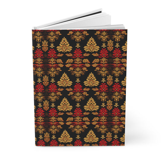 Traditional Thai Silk Design Hard Cover Journal